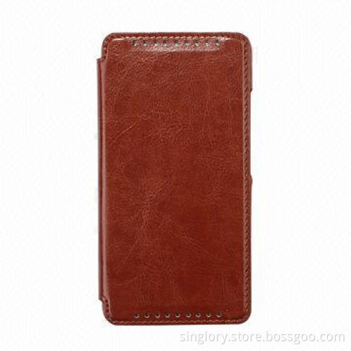 PU Leather Mobile Case for HTC One Max (T6/8060)